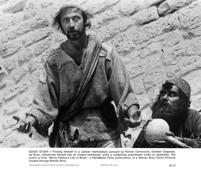  فیلم سینمایی زندگی برایان با حضور Graham Chapman