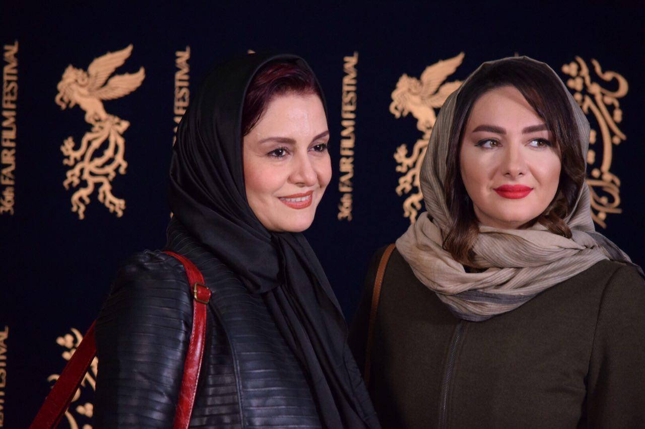 هانیه توسلی در جشنواره فیلم سینمایی سوءتفاهم به همراه مریلا زارعی