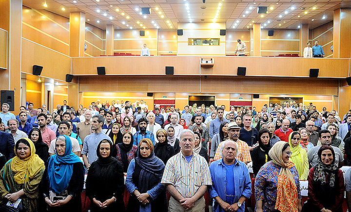 اکران افتتاحیه فیلم سینمایی حریر به کارگردانی فریال بهزاد