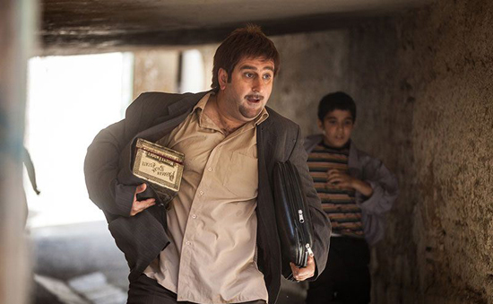 مهران احمدی در صحنه سریال تلویزیونی آوای باران