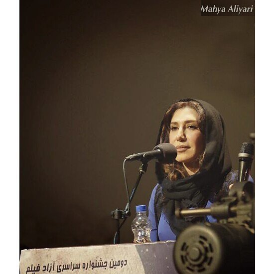 تصویری شخصی از نسیم ادبی، بازیگر و مهمان سینما و تلویزیون