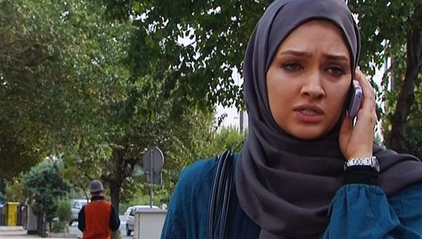 آیدا فقیه‌زاده در صحنه سریال تلویزیونی زمانه