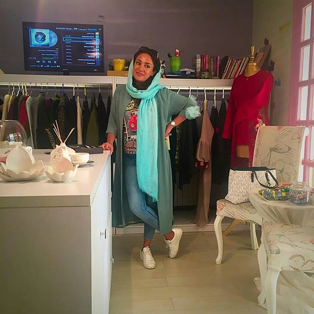 تصویری شخصی از بهاره افشاری، بازیگر و تهیه کننده سینما و تلویزیون