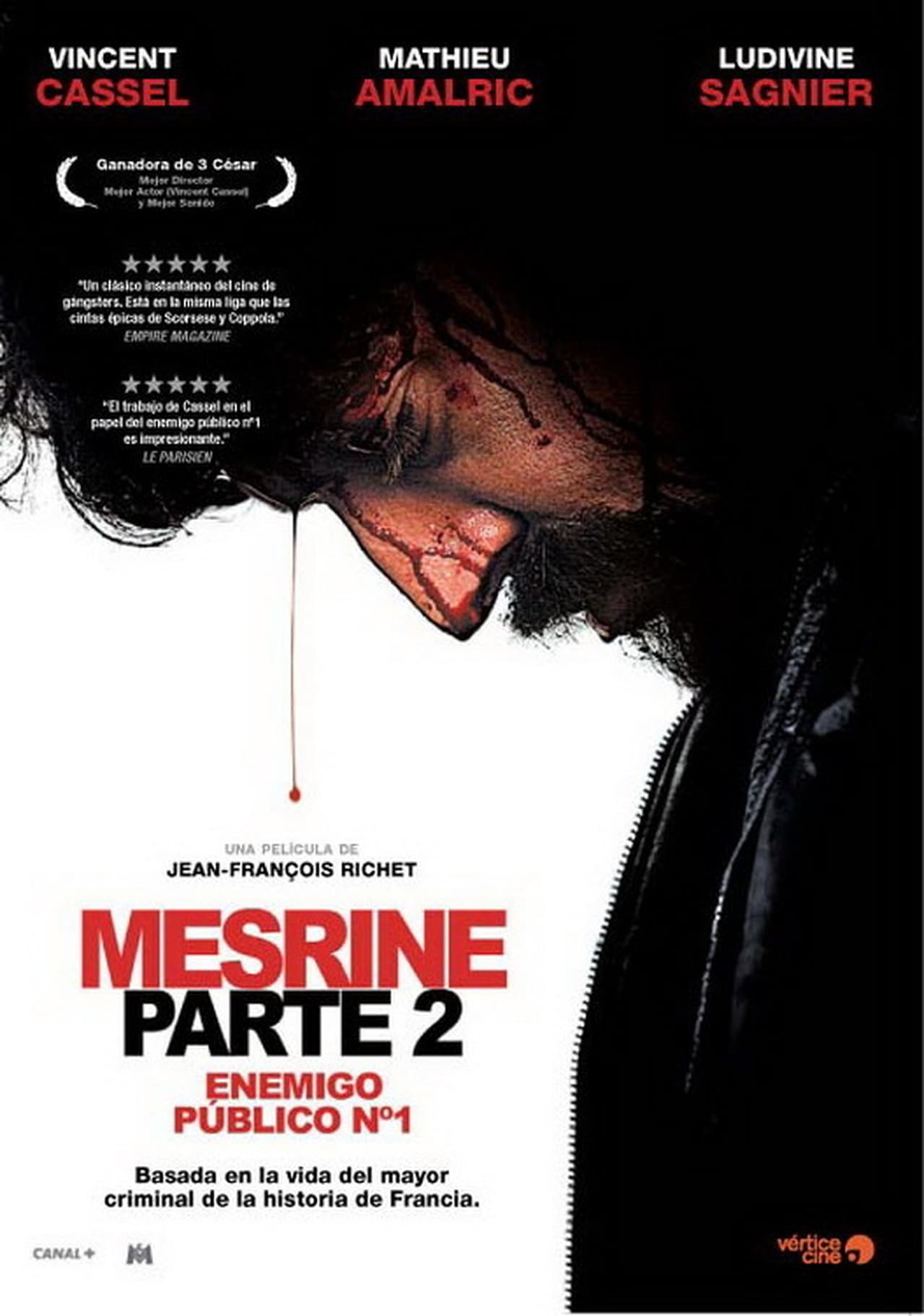  فیلم سینمایی Mesrine Part 2: Public Enemy #1 به کارگردانی Jean-François Richet