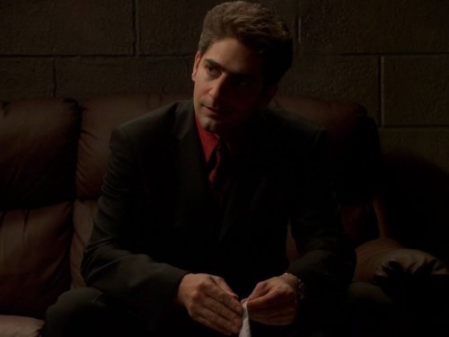 مایکل امپریولی در صحنه سریال تلویزیونی سوپرانوز