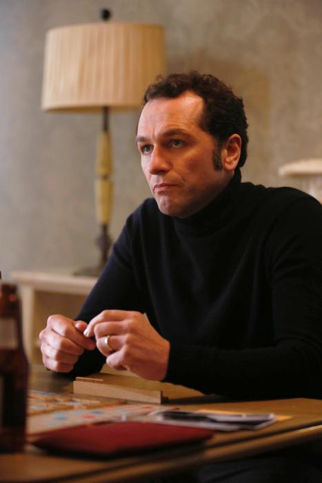 Matthew Rhys در صحنه سریال تلویزیونی آمریکایی  ها