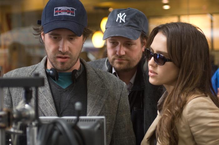 David Moreau در صحنه فیلم سینمایی چشم به همراه جسیکا آلبا و Xavier Palud