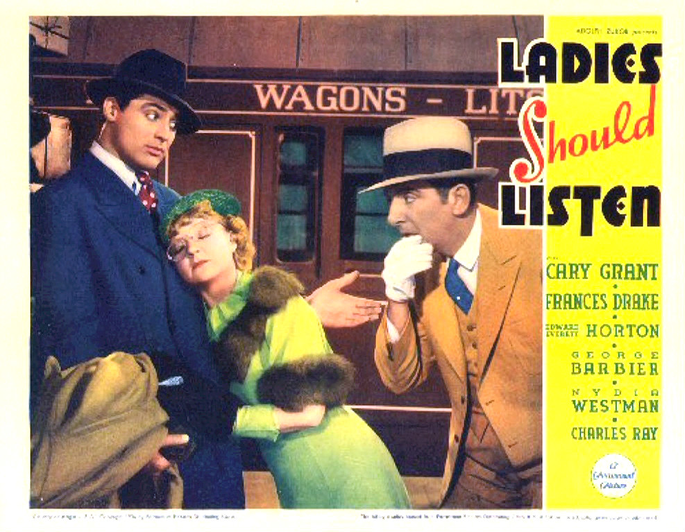  فیلم سینمایی Ladies Should Listen با حضور Nydia Westman، کری گرانت و Edward Everett Horton