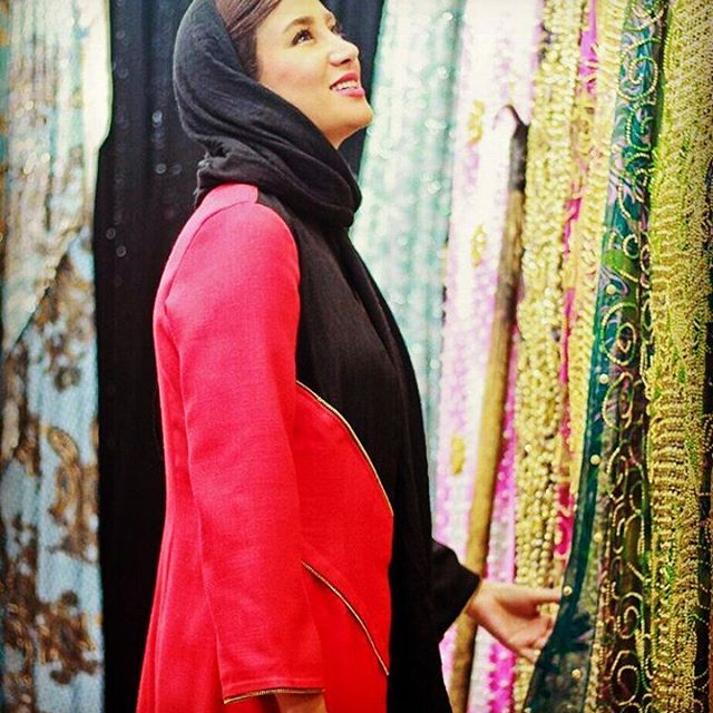 تصویری شخصی از بهاره افشاری، بازیگر و تهیه کننده سینما و تلویزیون