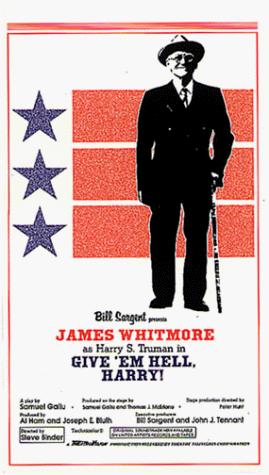  فیلم سینمایی Give 'em Hell, Harry! به کارگردانی Peter H. Hunt و Steve Binder