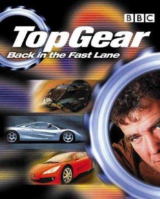 Jeremy Clarkson در صحنه سریال تلویزیونی تخت گاز