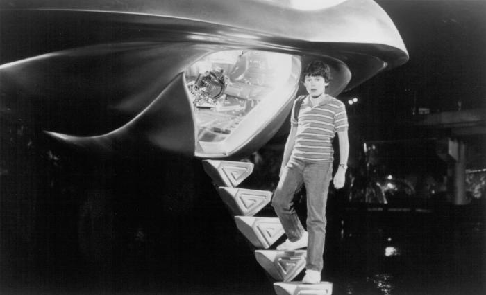 Joey Cramer در صحنه فیلم سینمایی Flight of the Navigator