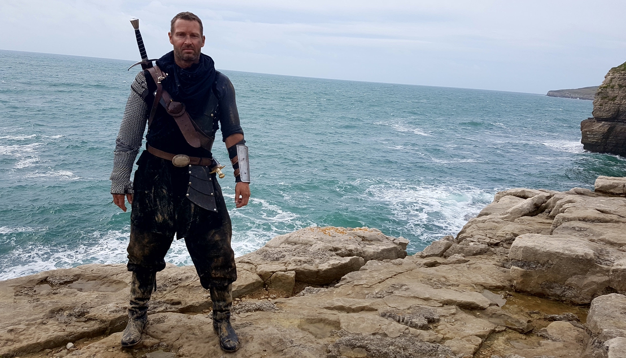 Adrian Bouchet در صحنه فیلم سینمایی Knights of the Damned