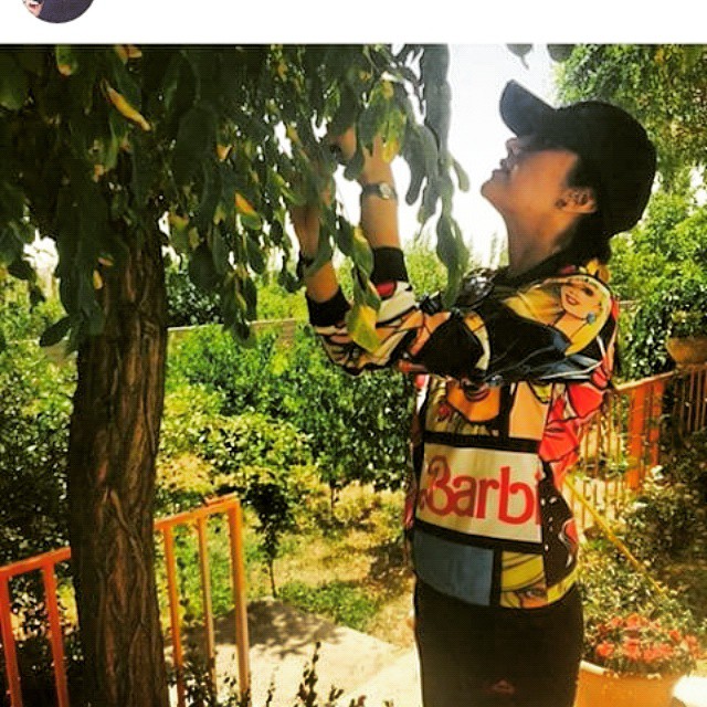 تصویری شخصی از بهاره افشاری، بازیگر و تهیه کننده سینما و تلویزیون