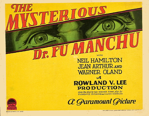  فیلم سینمایی The Mysterious Dr. Fu Manchu به کارگردانی Rowland V. Lee