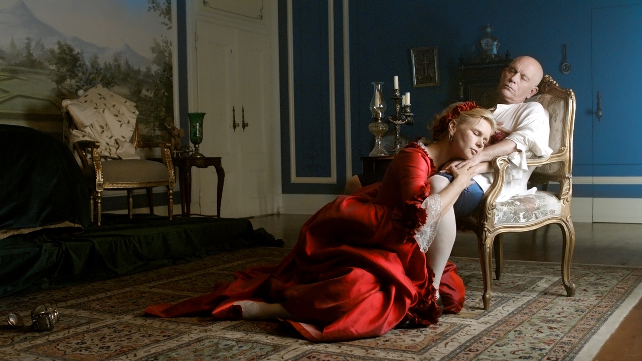 Veronica Ferres در صحنه فیلم سینمایی Casanova Variations به همراه جان مالکوویچ