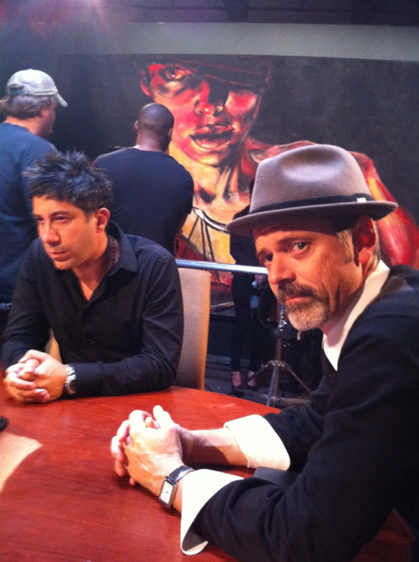 سی توماس هوول در صحنه فیلم سینمایی The Devil's Dozen به همراه Gianni Capaldi