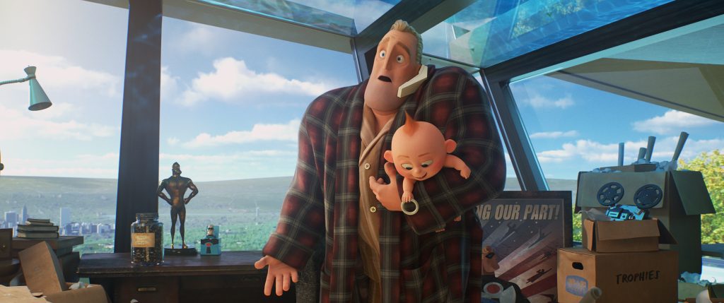 Craig T. Nelson در صحنه فیلم سینمایی Incredibles 2