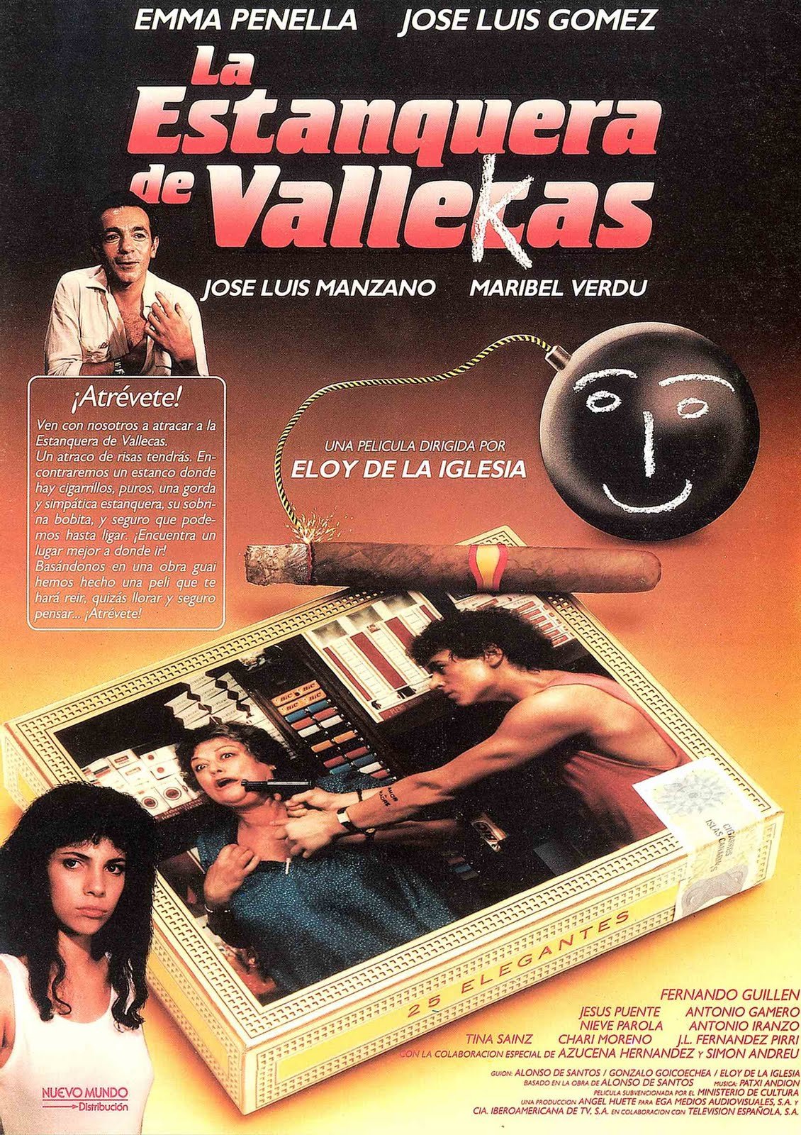  فیلم سینمایی La estanquera de Vallecas به کارگردانی Eloy de la Iglesia