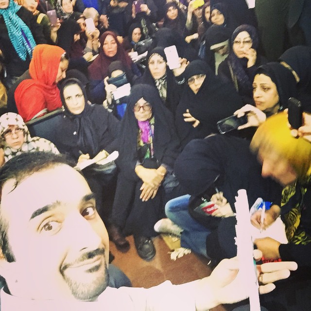 تصویری شخصی از نیما کرمی، مجری سینما و تلویزیون