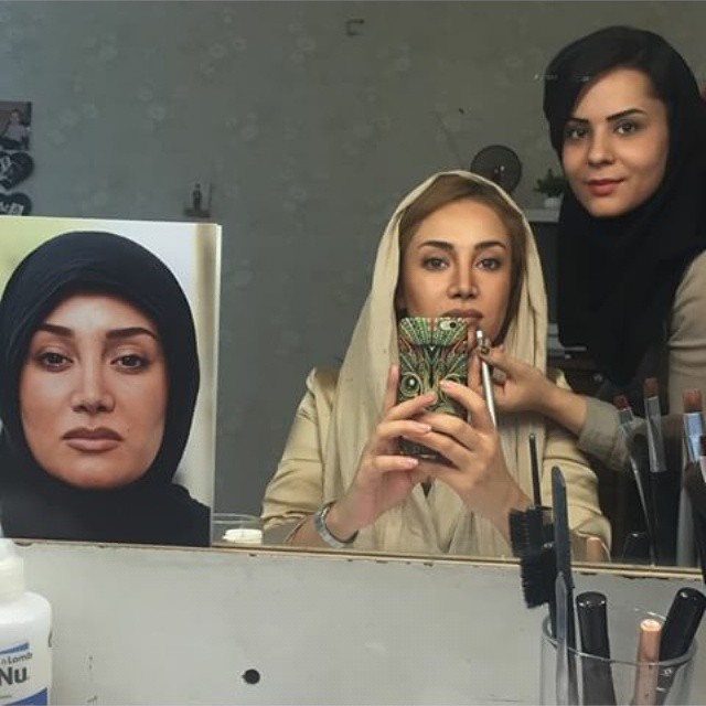 تصویری شخصی از بهاره افشاری، بازیگر و تهیه کننده سینما و تلویزیون