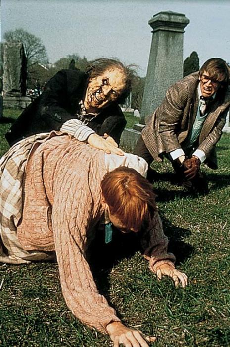 Bill Moseley در صحنه فیلم سینمایی Night of the Living Dead به همراه Patricia Tallman