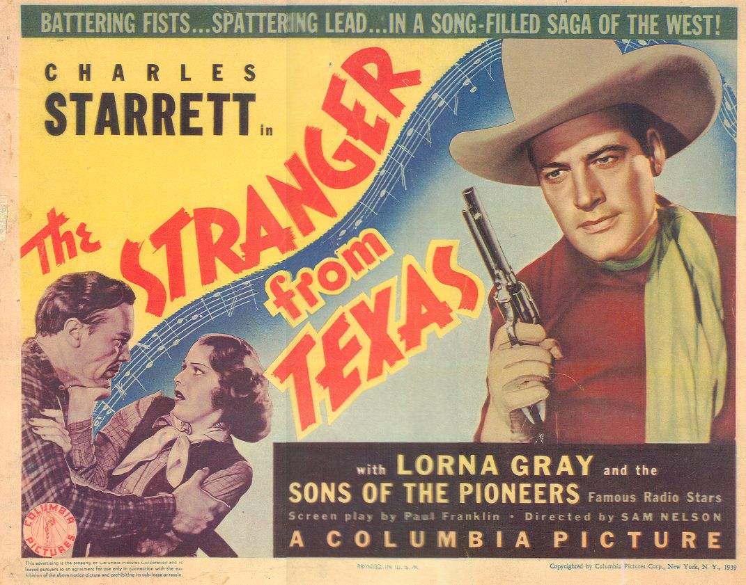  فیلم سینمایی The Stranger from Texas با حضور Lorna Gray، Charles Starrett و Dick Curtis