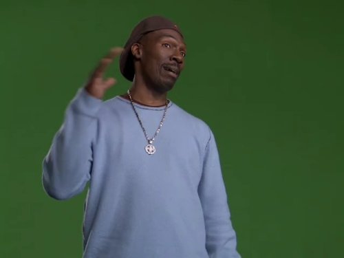 Charlie Murphy در صحنه سریال تلویزیونی شوی چپل