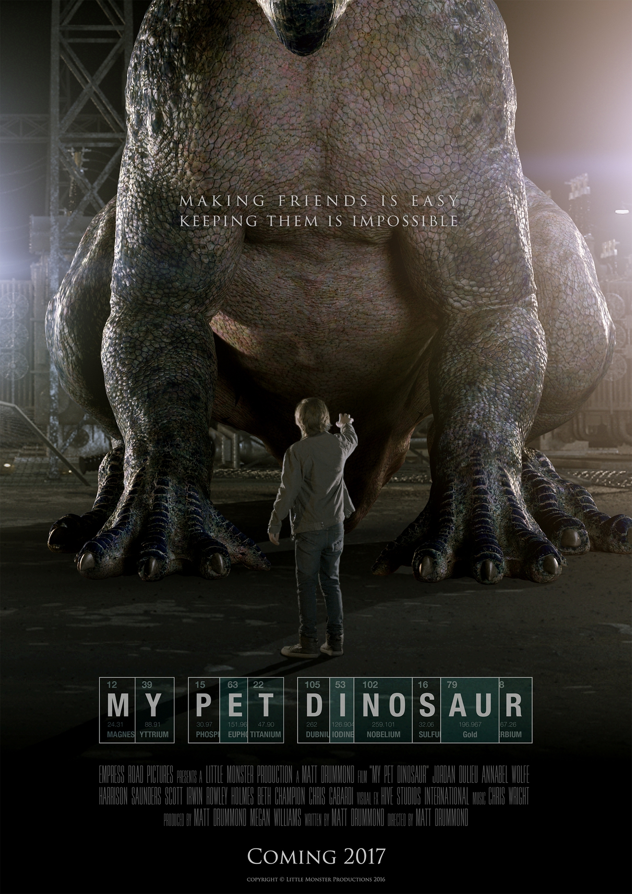  فیلم سینمایی My Pet Dinosaur به کارگردانی Matt Drummond