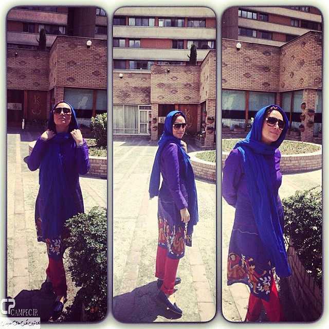 تصویری شخصی از بهاره افشاری، بازیگر و تهیه کننده سینما و تلویزیون