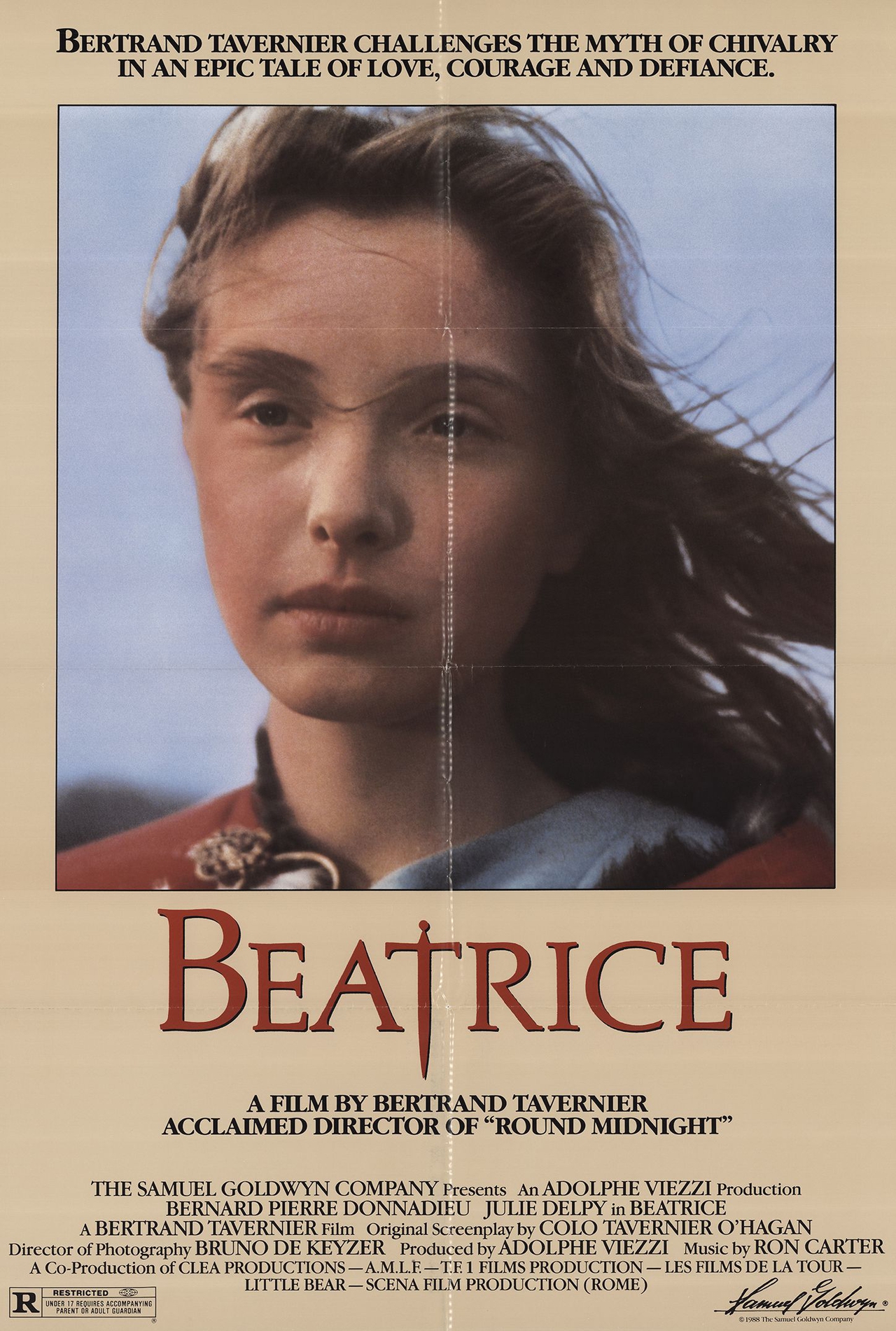 ژولی دلپی در صحنه فیلم سینمایی Beatrice