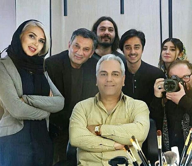 مهران مدیری در تست گريم سریال شبکه نمایش خانگی هیولا