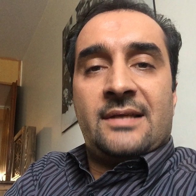 تصویری شخصی از نیما کرمی، مجری سینما و تلویزیون
