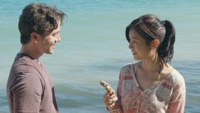 Michelle Chen در صحنه فیلم سینمایی Pali Road به همراه Jackson Rathbone