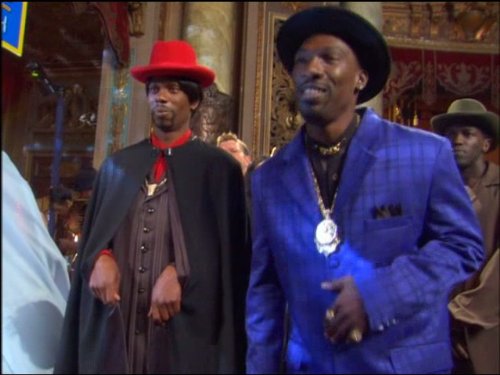 Charlie Murphy در صحنه سریال تلویزیونی شوی چپل