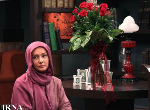هانیه توسلی در صحنه سریال تلویزیونی شمس‌العماره