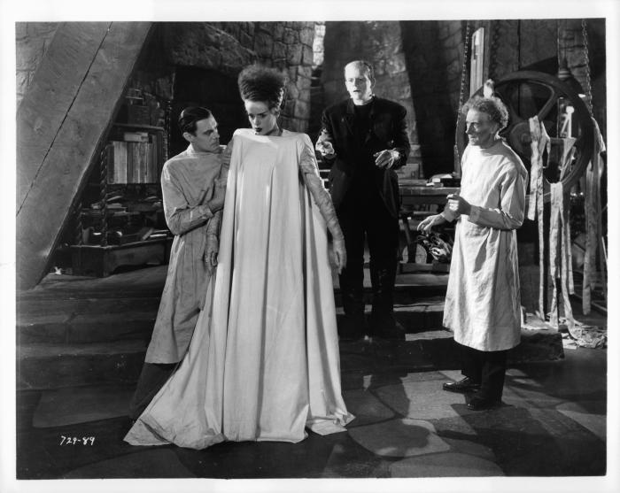  فیلم سینمایی The Bride of Frankenstein با حضور Boris Karloff، Ernest Thesiger، Elsa Lanchester و Colin Clive