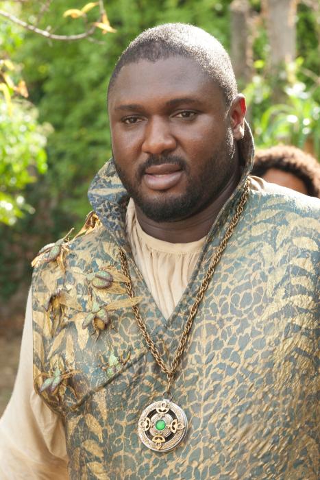 Nonso Anozie در صحنه سریال تلویزیونی بازی تاج و تخت