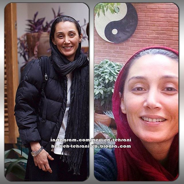 تصویری از هدیه تهرانی، بازیگر و طراح لباس سینما و تلویزیون در حال بازیگری سر صحنه یکی از آثارش