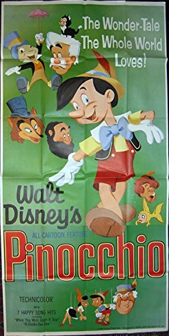  فیلم سینمایی پینوکیو به کارگردانی Hamilton Luske و Wilfred Jackson و نورمن فرگوسن و T. Hee و Jack Kinney و Bill Roberts و Ben Sharpsteen