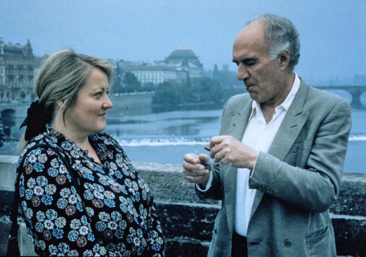 Michel Piccoli در صحنه فیلم سینمایی Martha et moi به همراه Marianne Sägebrecht