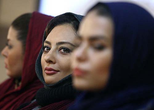 یکتا ناصر در نشست خبری سریال تلویزیونی دختران حوا