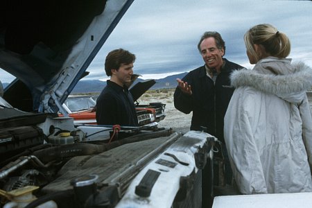 Jerry Zucker در صحنه فیلم سینمایی رانندگان دیوانه به همراه Amy Smart و Breckin Meyer