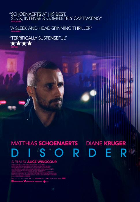 دایان کروگر در صحنه فیلم سینمایی Disorder به همراه ماتیاس اسخونارتس