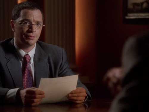 Joshua Malina در صحنه سریال تلویزیونی بال غربی