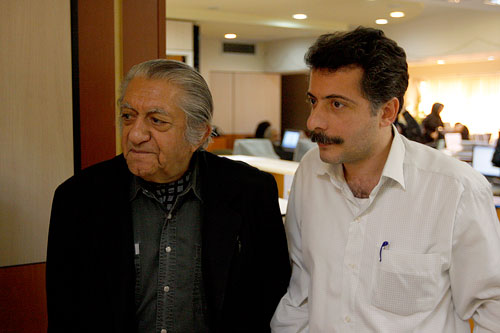 تصویری شخصی از عزت‌الله انتظامی، بازیگر و نویسنده سینما و تلویزیون