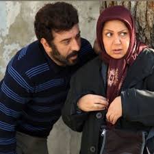 شهره لرستانی در صحنه فیلم سینمایی اژدر به همراه علی انصاریان