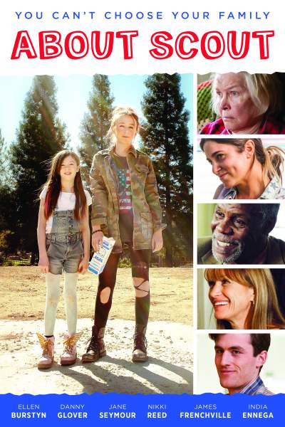 India Ennenga در صحنه فیلم سینمایی About Scout به همراه Jane Seymour، Nikki Reed، الن برستین و دنی گلاور
