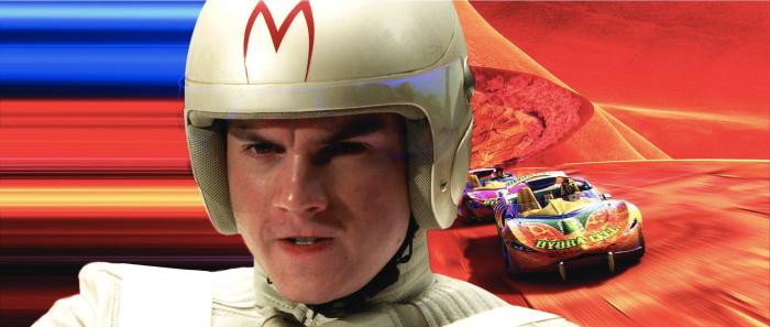 Emile Hirsch در صحنه فیلم سینمایی مسابقه سرعت