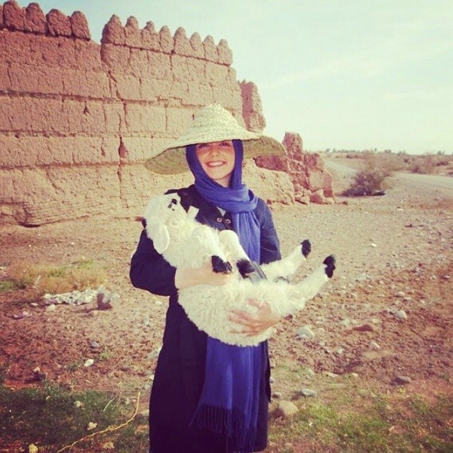 تصویری شخصی از نازنین بیاتی، بازیگر سینما و تلویزیون